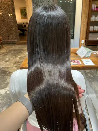 ロング putri店長 和田鈴采のヘアスタイル