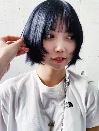 ショート カラー ニュアンス/透明感 /似合わせ綾人🌈のヘアスタイル