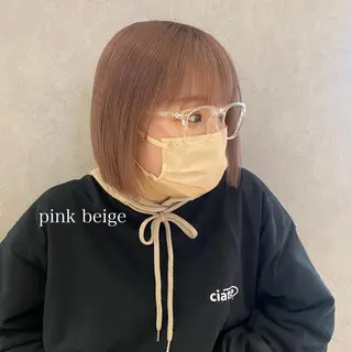 ショート あおい 🍒暖色カラーのヘアスタイル