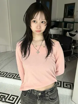 ロング 丹治 一輝ボブ/ショートのヘアスタイル