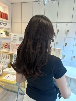 ヘアアレンジ 韓国ヘア/レイヤー 顔周りカット/ユキナのヘアスタイル
