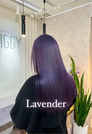 ロング カラー 茂木 未海のヘアスタイル