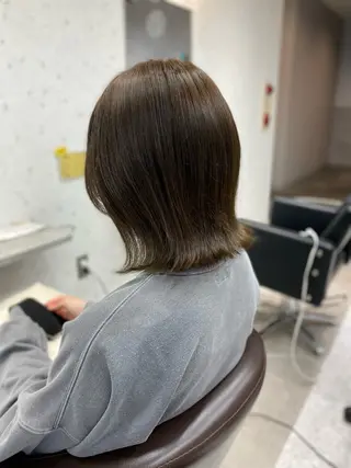 ミディアム カラー adept北千住店所属・✨髪質改善＆ボブ✨ 近藤 凌のヘアスタイル