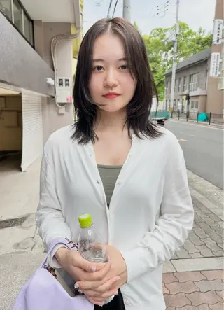 ミディアム カラー 樫原裕二 /柔らかいカラーのヘアスタイル