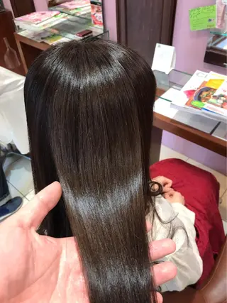 ロング カラー 大阪長居🌱野見山 卓也のヘアスタイル