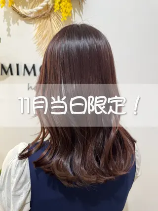 カラー 平田 愛奈のヘアスタイル