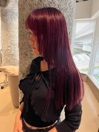 カラー 内田 海香のヘアスタイル