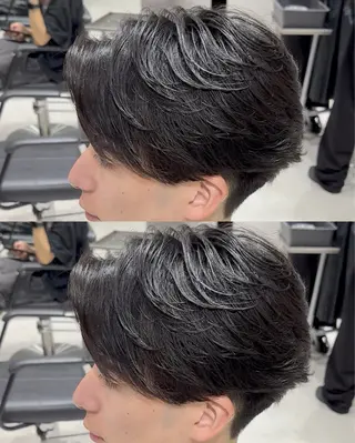 ショート パーマ メンズ 🍀メンズパーマ職人 池袋🍀Yuraのヘアスタイル