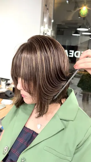 カラー 椛澤 涼太のヘアスタイル