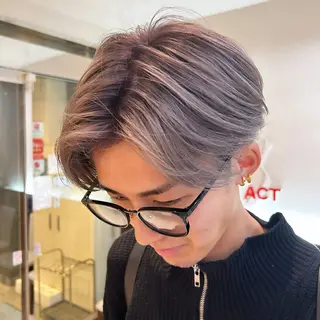 ショート メンズ りか/ 大宮のヘアスタイル