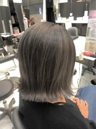 ミディアム カラー 斉藤 翔平のヘアスタイル