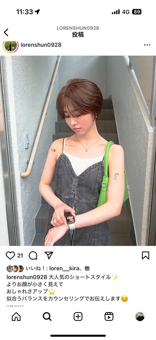 ショート 💡ブリーチモデル様 大募集💡松本隼人のヘアスタイル