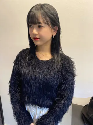 ミディアム カラー ヘアアレンジ 広島/ボブ/レイヤー 🌿‬wakabaのヘアスタイル