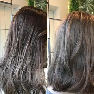 ミディアム Hanna by W_SALONのヘアスタイル