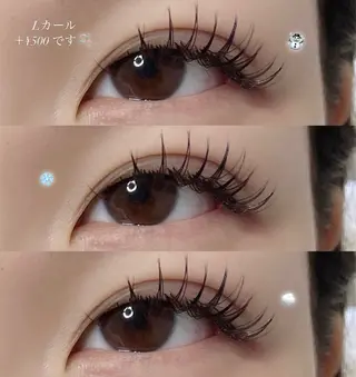 マツエク・マツパ eyelash Re:nkのマツエク・マツパデザイン