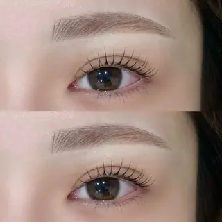 マツエク・マツパ 高持続パーマ× 骨格分析眉毛mikiのマツエク・マツパデザイン