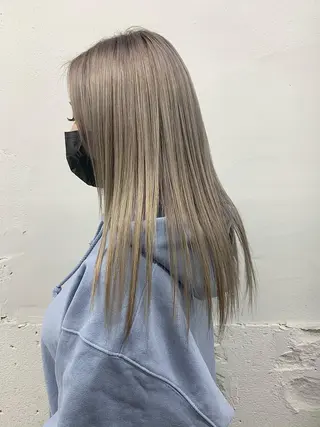 ロング カラー ヘアアレンジ 🎨カラー満足度 500%💫ヅル💫のヘアスタイル