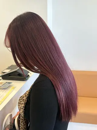 ロング カラー sunquestみずほ台所属・韓国風ハイトーン ハヤタ💎のヘアスタイル