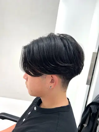 パーマ メンズ ツイスパ/シャドウ 矢吹俊大郎のヘアスタイル