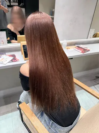 カラー 梅田 ハイトーン shionのヘアスタイル