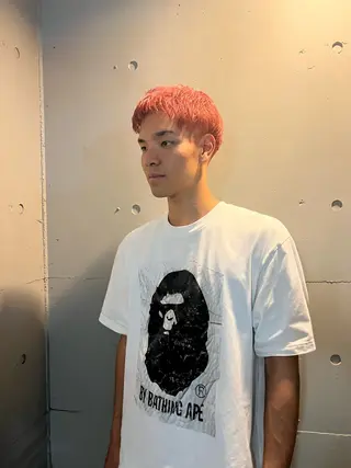 カラー メンズ fifth神宮前 HIN★T★のヘアスタイル