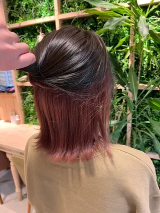 ミディアム カラー ZEAL SALON阿見店(ジールサロン)所属・KENTO 【茨城1の縮毛矯正】のヘアスタイル