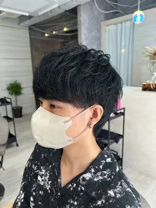 ショート メンズ SYUYA/パーマ/ マッシュスタイル特化のヘアスタイル