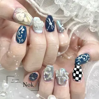 ネイル 池袋痛ネイル Nok. 渡辺のネイルデザイン