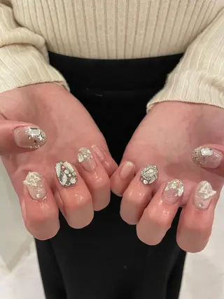 ネイル 束感まつ毛/ネイル/ LED♥KIRARAのマツエク・マツパデザイン