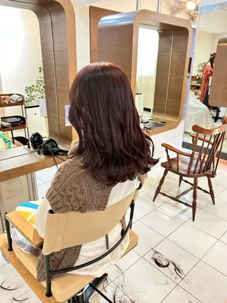 ミディアム カラー アニメオタク美容師✂ miharuのヘアスタイル