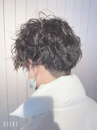 パーマ メンズ ❣️モードケイズ塚口 和田一将のヘアスタイル