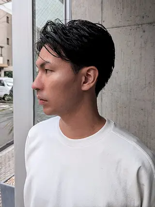 メンズ パーマ Paddle所属・【メンズスタイル】 ﾏｴﾇﾏｷﾎのヘアスタイル