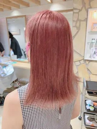 セミロング 新宿 木下拓哉のヘアスタイル