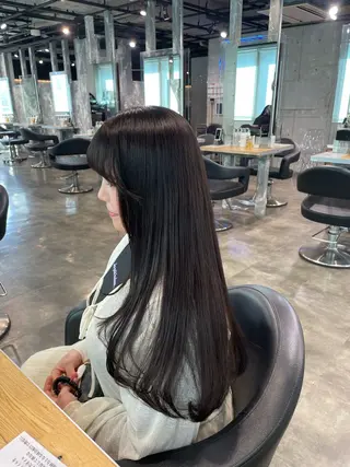 カラー 🤍ベージュ/透明感 韓国ヘア/まりん🤍のヘアスタイル