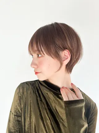 ショート 池袋　似合わせショー トヘア　萩原 佑紀のヘアスタイル