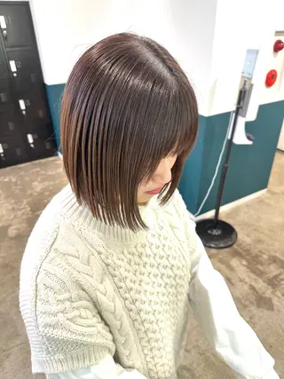 ミディアム ボブ特化美容師 /荒井悠葵のヘアスタイル