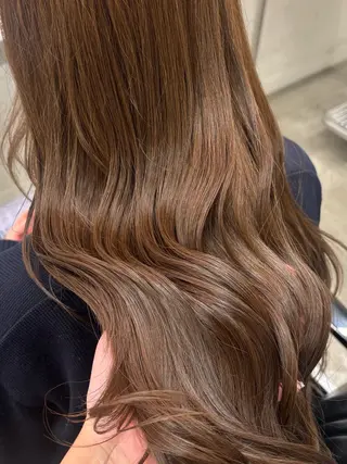 ロング カラー 韓国ヘア🇰🇷 HINAのヘアスタイル