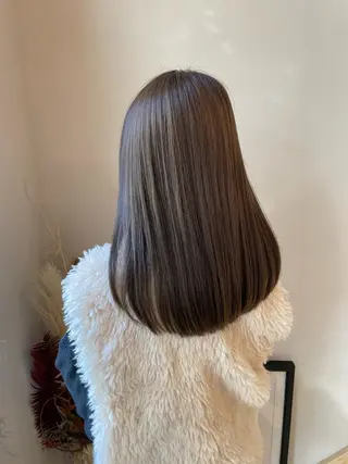 セミロング 林 慧悟のヘアスタイル