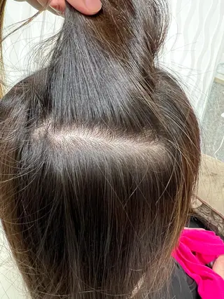 ロング 艶カラー🫧 推しカラー🧸楽歌のヘアスタイル