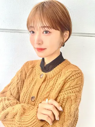 ショート sand 大阪梅田所属・ショートパーマ🌀 ✂︎小寺仁紫のヘアスタイル