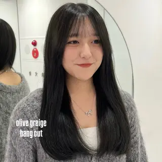 カラー 🤍海外girl🤍 ベージュ/ALISAのヘアスタイル