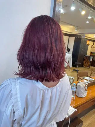 セミロング カラー 2do☁️ ワタナベ　アヤのヘアスタイル