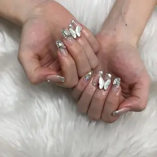 ネイル 【やり放題専門店】 スカルプ&長さ出しのネイルデザイン