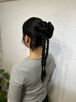 ヘアアレンジ hair salon【クラン】のヘアスタイル