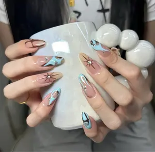 ネイル 長さだし専門 ありさのネイルデザイン