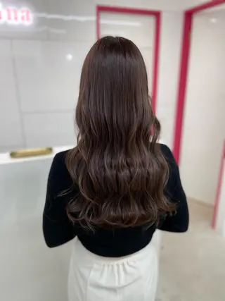 ロング カラー 冨木 雄斗のヘアスタイル