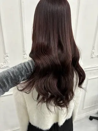 カラー fudge所属・MaisonHALU 松浦光咲のヘアスタイル