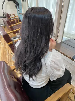 ロング カラー ヘアアレンジ cecil hair 難波店所属・髪質改善透明感カラー /SHOGO☀️のヘアスタイル