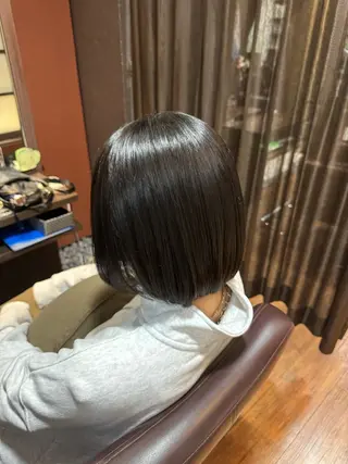 ミディアム 【縮毛矯正/カラー】 今野寛己のヘアスタイル