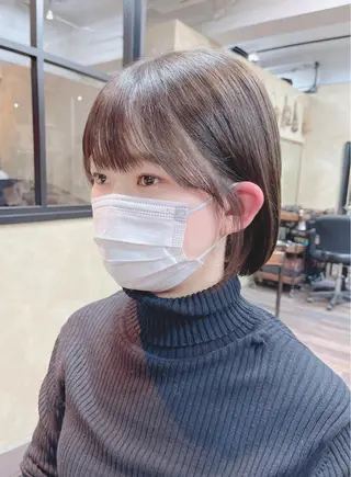 ショート ヘアアレンジ 🤍清楚系 韓国レイヤー🤍拓朗のヘアスタイル